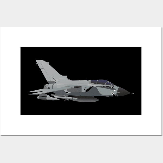 Tornado Strike Aircraft Wall Art by NorseTech